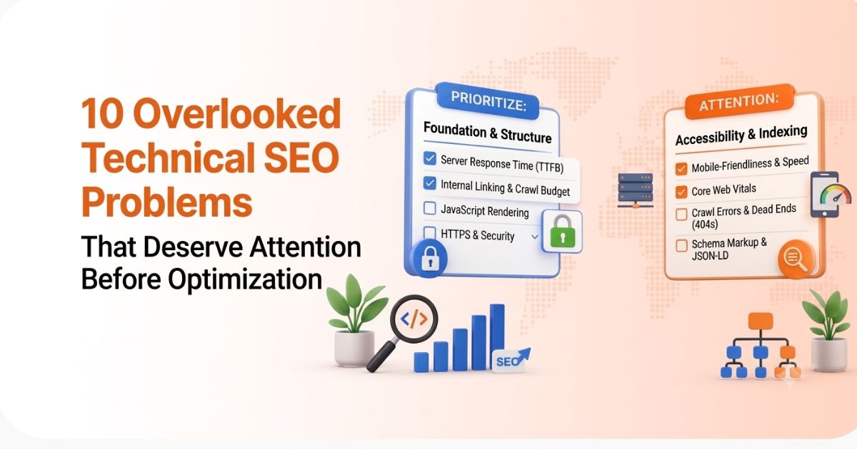 10 Overlooked Technical SEO Problems That Deserve Attention Before Optimization