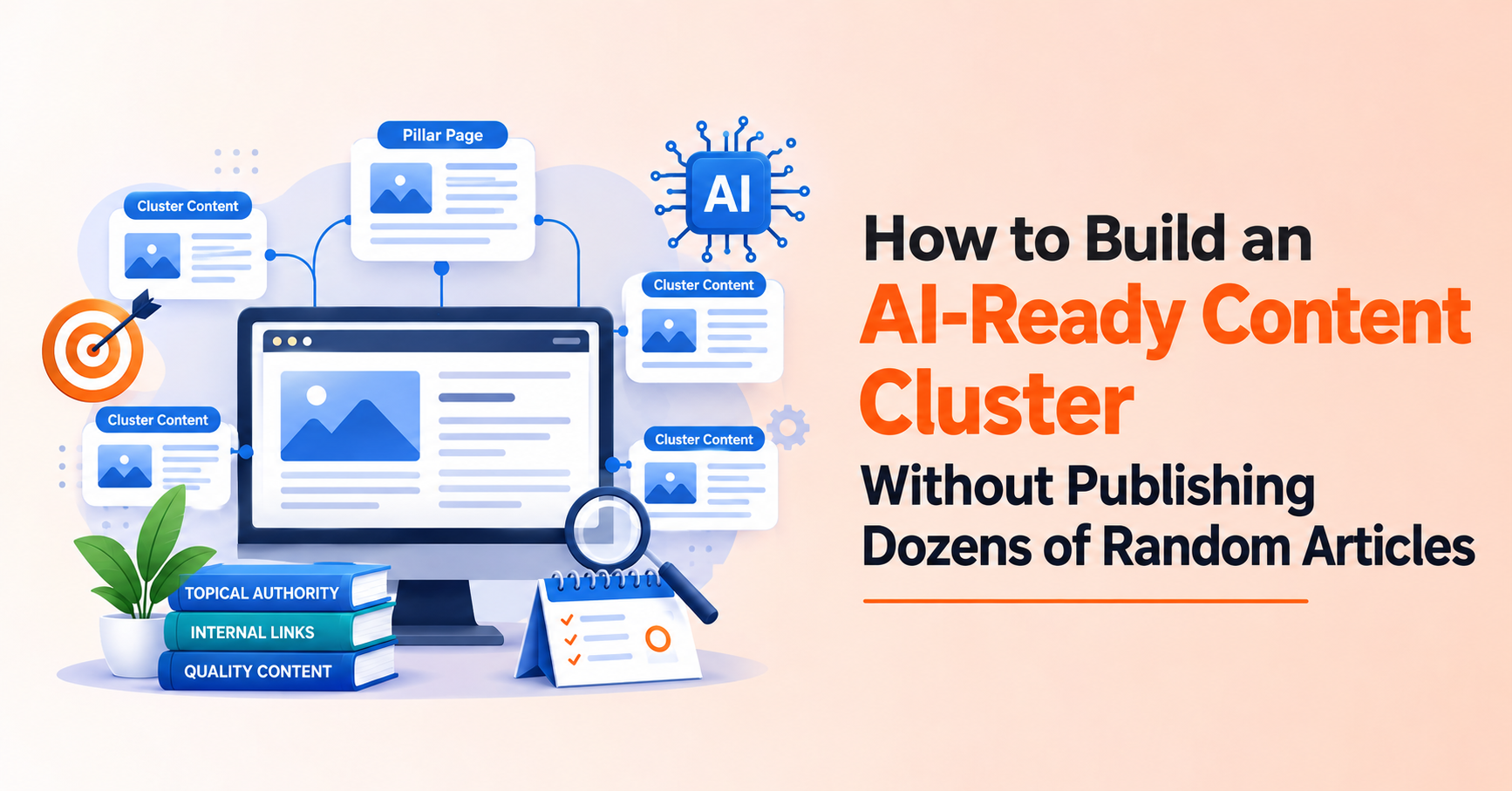 How to Build an AI-Ready Content Cluster Without Publishing Dozens of Random Articles
