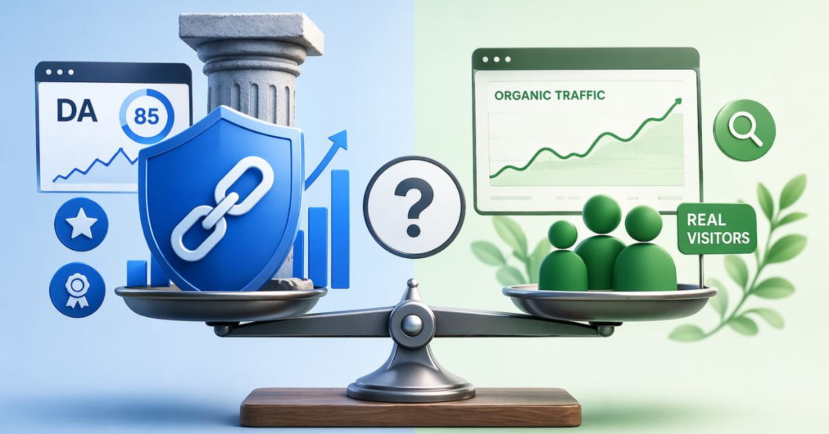 DR vs Traffic: What Matters More When Buying Backlinks?