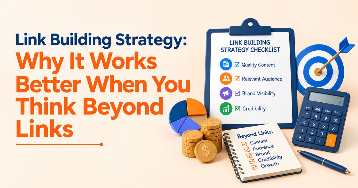 Link Building Strategy: Why It Works Better When You Think Beyond Links